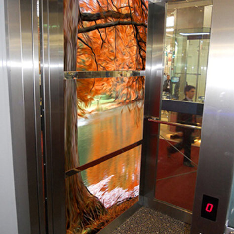 ChromaLuxe im Lift/Aufzug
